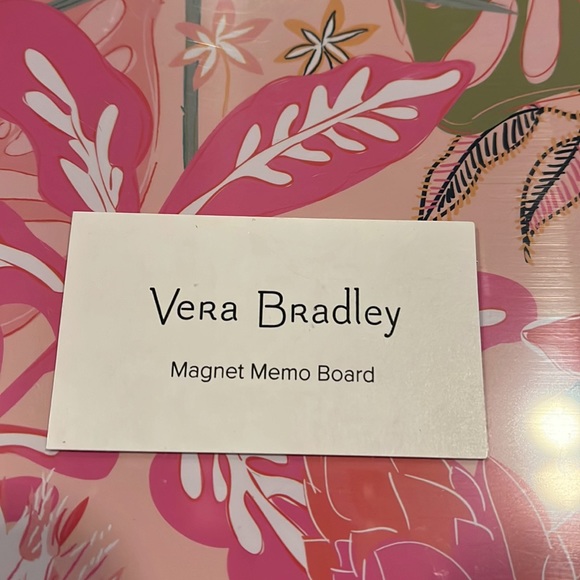 NWT Vera Bradley magnet memo board - Picture 2 of 4